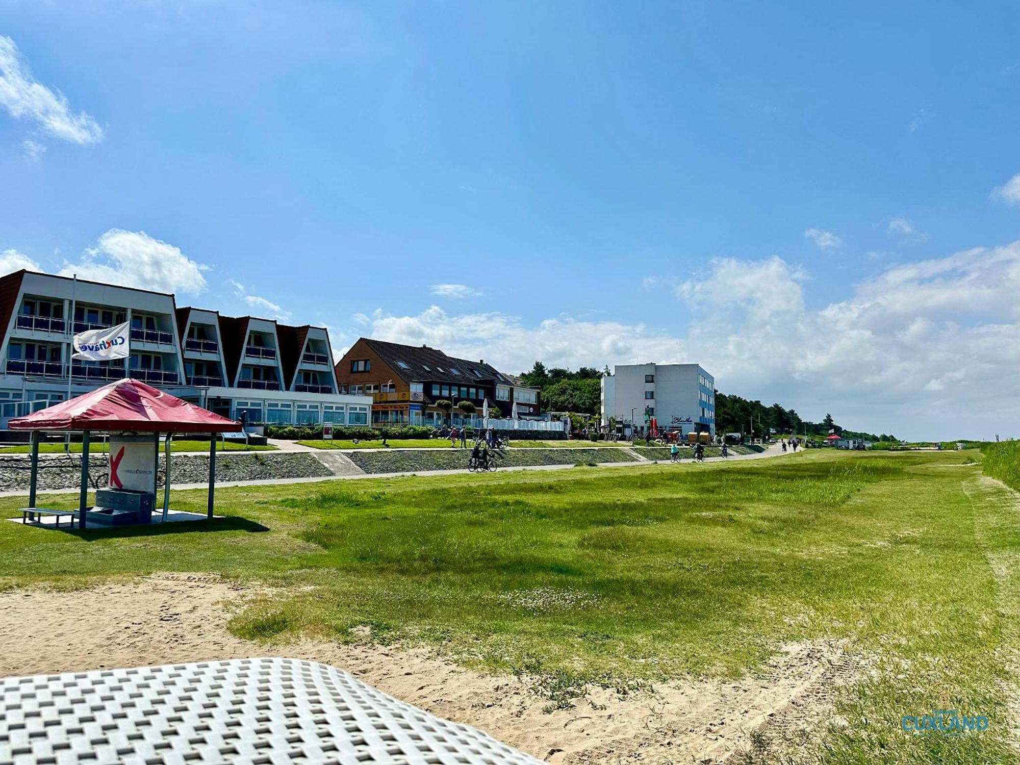 Апартаменты Urlaub Mit Spektakulaerer Aussicht Auf Das Wattenmeer Куксхафен Экстерьер фото