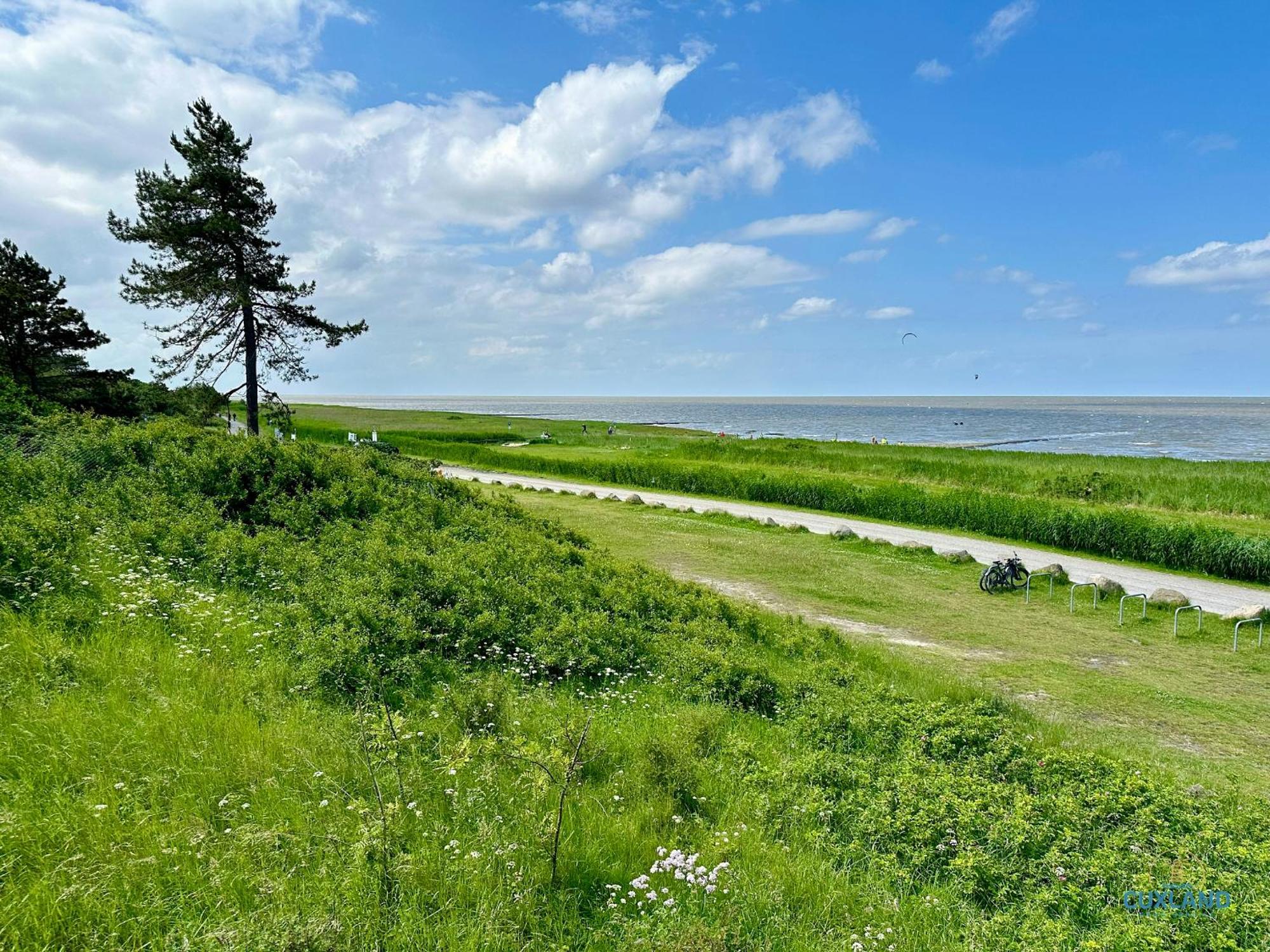 Апартаменты Urlaub Mit Spektakulaerer Aussicht Auf Das Wattenmeer Куксхафен Экстерьер фото